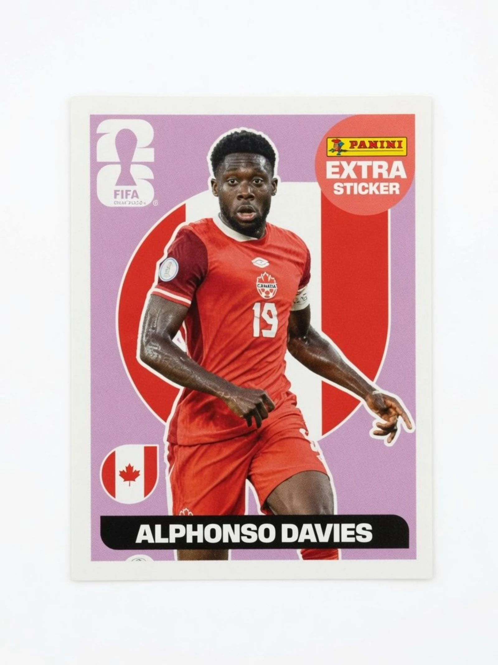 Extra sticker Alphonso Davies 
